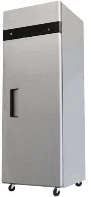 600X745X1950 - S/S 1 DOOR UPRIGHT FRIDGE SNACK SIZE - cater-care